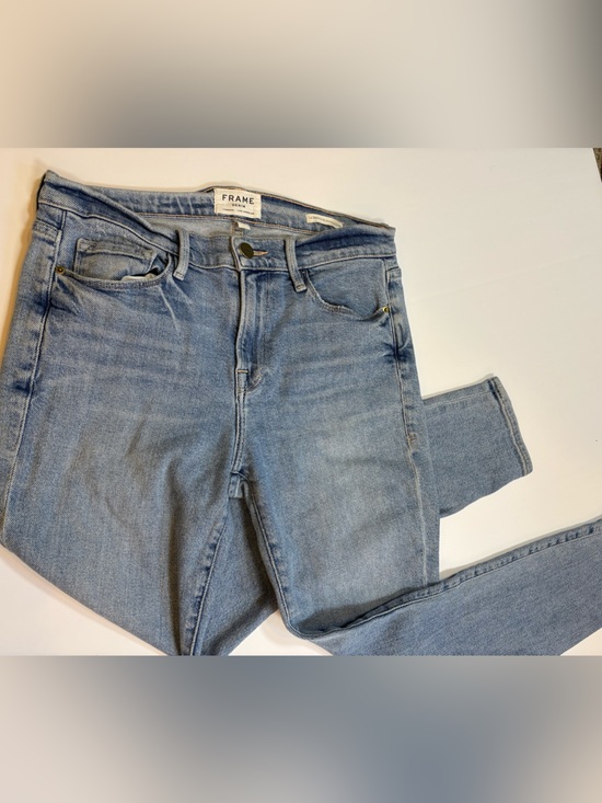 Frame Denim Denim - Frame Denim Le Skinny de Jeanne Crop | Light Wash | Size 28
